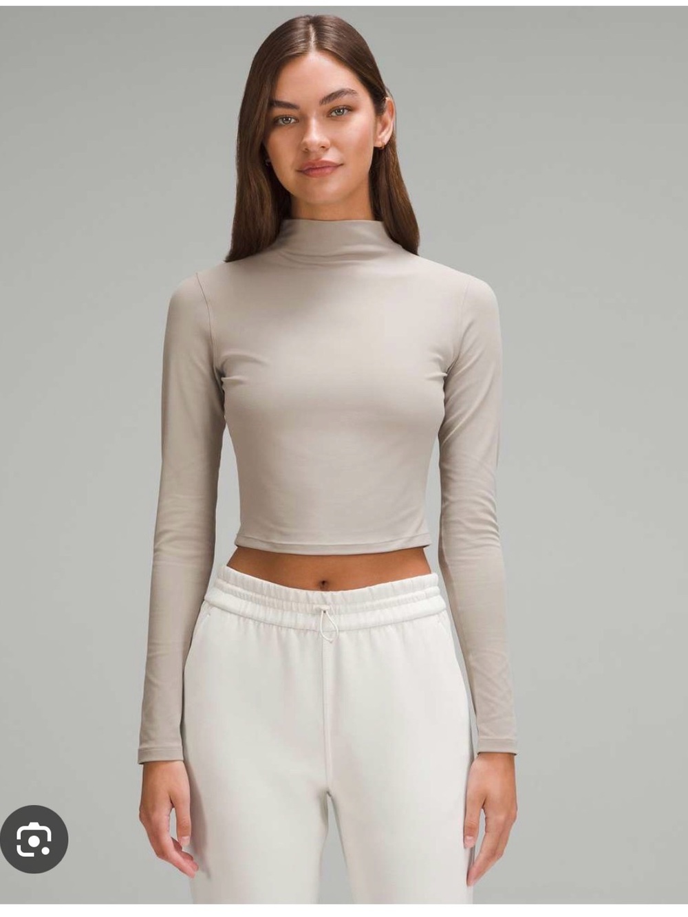 lululemon athletica All Aligned mock neck long sleeve